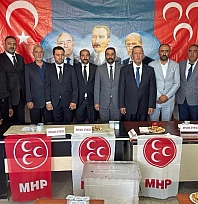 MHP Alacakaya'da İrfan Özer başkan seçildi