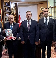 MHP Elazığ Teşkilatı, Bahçeli'yi ziyaret etti
