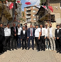 MHP Maden İlçe Başkanı Erkan Türkel güven tazeledi