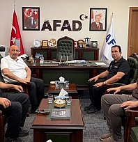 Milletvekili Açıkkapı'dan Elazığ AFAD il müdürlüğüne teşekkür ziyareti