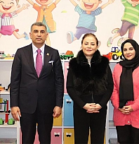Milletvekili Gürsel Erol'dan Beyaz EV Aile Merkezi'ne Ziyaret