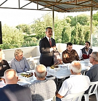 Milletvekili Keleş, Cip Barajı Sulama Kanalı'nda incelemelerde bulundu