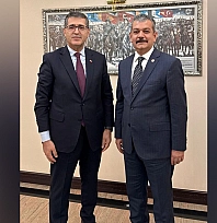 Milletvekili Keleş, Cumhurbaşkanlığı Strateji ve Bütçe Başkanlığı'nda Elazığ yatırımlarını görüştü