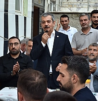 Milletvekili Keleş, Palu ve Beyhan'da vatandaşlarla buluştu