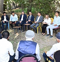 Milletvekili Keleş Silvan'da: 'Milletimizle iç içe, teşkilatımızla omuz omuza çalışıyoruz'