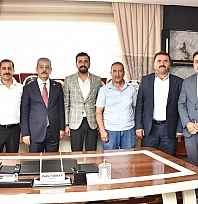 Milletvekili Keleş, Ticaret Müdürlüğü, Esnaf Odası ve KOSGEB'i ziyaret etti