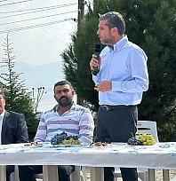 Milletvekili Nazırlı ve Başkan Doğan, Yurtbaşı'nda vatandaşların derdini dinledi