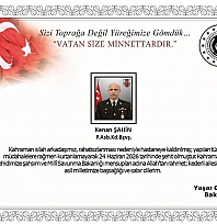 Milli Savunma Bakanlığı duyurdu: Fırat Kalkanı'nda şehidimiz var