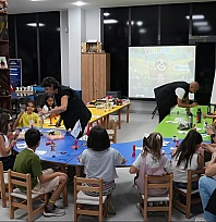 Minikler bilimle eğlenerek öğrendi