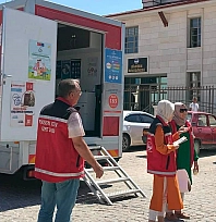 Mobil Sosyal Hizmet Aracı Elazığ'da vatandaşlarla buluşuyor