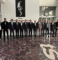 MÜSİAD Elazığ Şubesi'nden Başkan Alan'a hayırlı olsun ziyareti