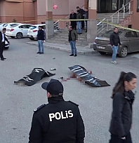 Önce kadını öldürdü sonra intihar etti