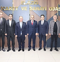 Osmaniye TSO heyetinden Elazığ TSO'ya ziyaret