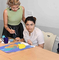 Otizmli çocuklar yeteneklerini sergiliyor