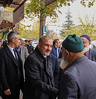 Palu, Başkan Alan'ı bağrına bastı