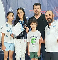 Pistten madalyayla döndü: Elif Reyyan Kaya'dan Türkiye üçüncülüğü