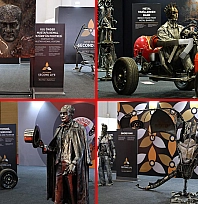 Rüçhan Keçeci, ANKIROS 2026'da Metal Heykellerini sanatseverlerle buluşturdu