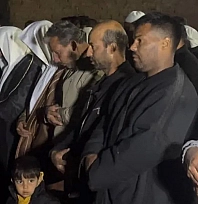 Şanlıurfa'da kendi kendine yanan ev için zikir çektiler