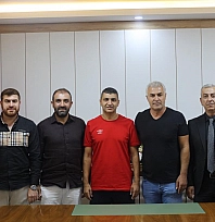 Sedat Karataş ve Hasan Özkan Uygur'dan Başkan Toprak'a hayırlı olsun ziyareti