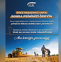 SGK'dan çiftçilere prim ödeme kolaylığı
