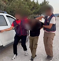 Silahlı zorla kız kaçıran şüpheli ormanlık alanda yakalandı