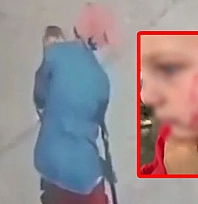 Sokakta oynayan çocuk dehşeti yaşadı