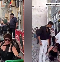 Sokakta tasma skandalı: Gözaltına alındılar