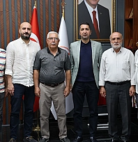 Spor Taban Birliklerinden İl Müdürü Eren'e ziyaret