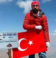 Tarık Aksakal'dan Elbrus'un Ardından Cilo Reşko zirvesi