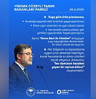 Tarım ve Orman Bakanlığı'ndan su yönetiminde yenilikçi yaklaşımlar