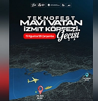 Teknofest Mavi Vatan'da İzmit Körfezi geçişi başlıyor