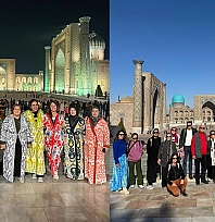 TKKD Genel Başkanı Prof. Dr. Sema Temizer Ozan Özbekistan'da