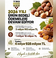 TMO'dan üreticilere 4 milyar 928 milyon TL'lik ödeme