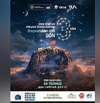 TÜBİTAK Gökyüzü Gözlem Etkinliği'nde son 3 gün