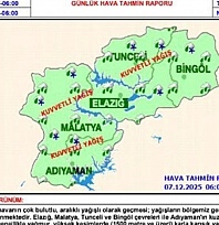 Tunceli'de alarm: Sağanak ve fırtına günlük yaşamı felç etti