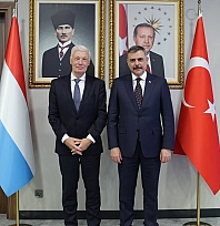 Türkiye ile Lüksemburg arasında güvenlik iş birliği görüşmesi