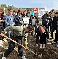 Uçak kazasında şehit olanların isimleri hatıra ormanında yaşayacak