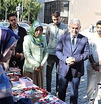 Üniversite öğrencilerinden Filistin için yardım kampanyası