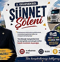 Vekil Nazırlı'dan tüm Elazığlılara davet! 'Evlatlarımızın mutluluğuna ortak olalım'