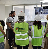 Yasemin Açık Vakfı bursiyerleri Seza Çimento'da stajda
