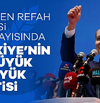 Yeniden Refah Partisi üye sayısında büyük artış: Türkiye'nin en büyük 3. Partisi oldu