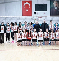 Yıldız Kadınlar Voleybol İl Birinciliği tamamlandı