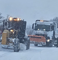 Yoğun kar yağışı Elazığ'da 510 köy yolunu kapattı
