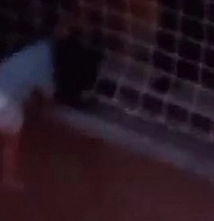 Yürekleri ağza getiren an: Balkon filesinde asılı kalan çocuğunu annesi dakikalarca tuttu
