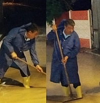 Yurtbaşı'nda ikinci sel felaketi! Başkan Nihat Doğan tüm ekipleriyle sahada