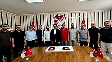 Ahmet Ballıca'dan, Başkan Toprak'a hayırlı olsun ziyareti