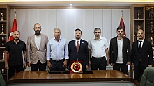 Anahtar Parti Elazığ İl Başkanı İbrahim Halil Sarışın'dan Elazığspor'a ziyaret