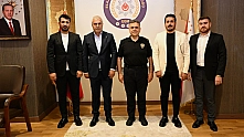 Başkan Toprak'tan Emniyet Müdürü Karan'a ziyaret