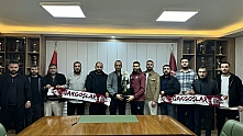 Gakgoşlar Taraftar Grup Derneği'nden Barış Ekincier'e ziyaret