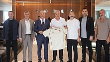 Gebze iş dünyasından hemşehrilerimiz, Elazığspor'u ziyaret etti